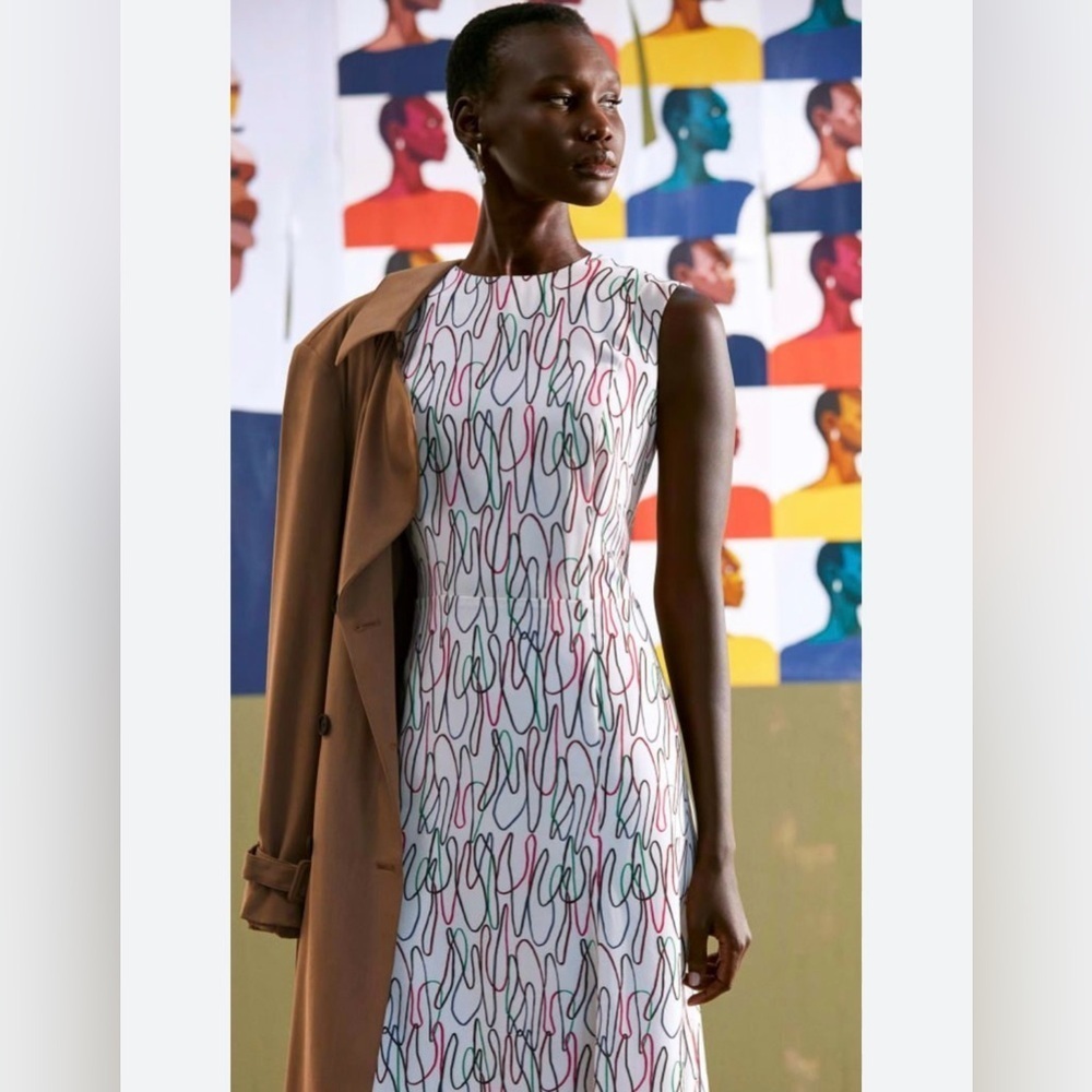 M.M Lafleur The Jane Dress - Freeform Multi